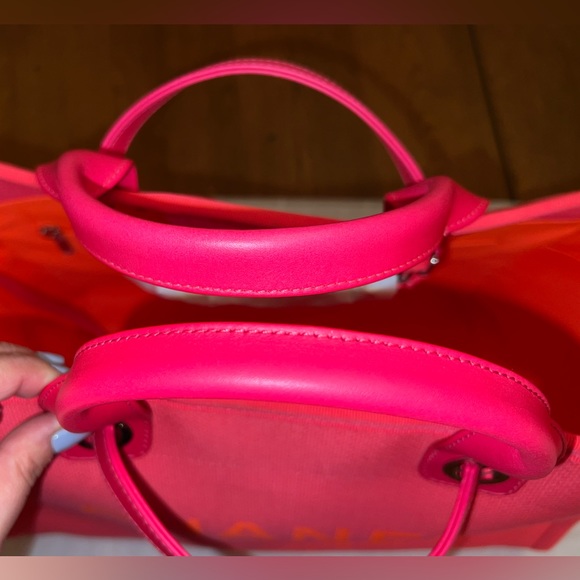 Chanel mixed fibers Large Deauville tote Pink / Orange - Picture 15 of 16